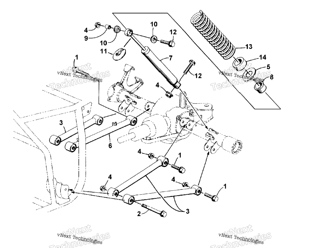 Rear Suspension Assembly