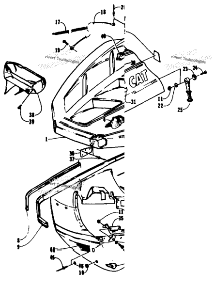 Hood And Belly Pan Assembly