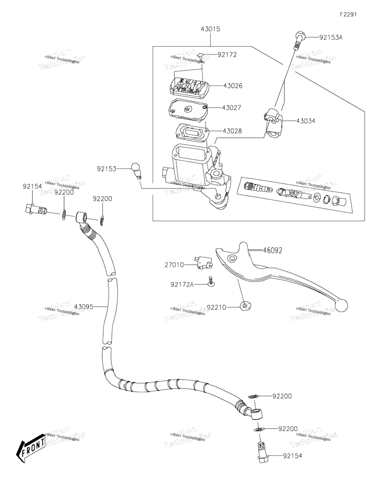 Front Master Cylinder
