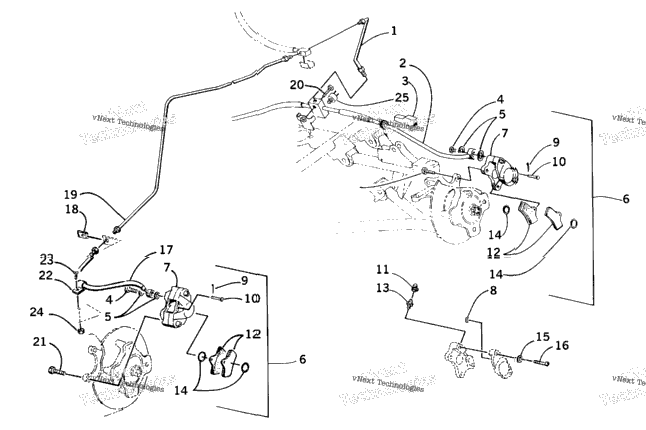 Hydraulic Brake Assembly