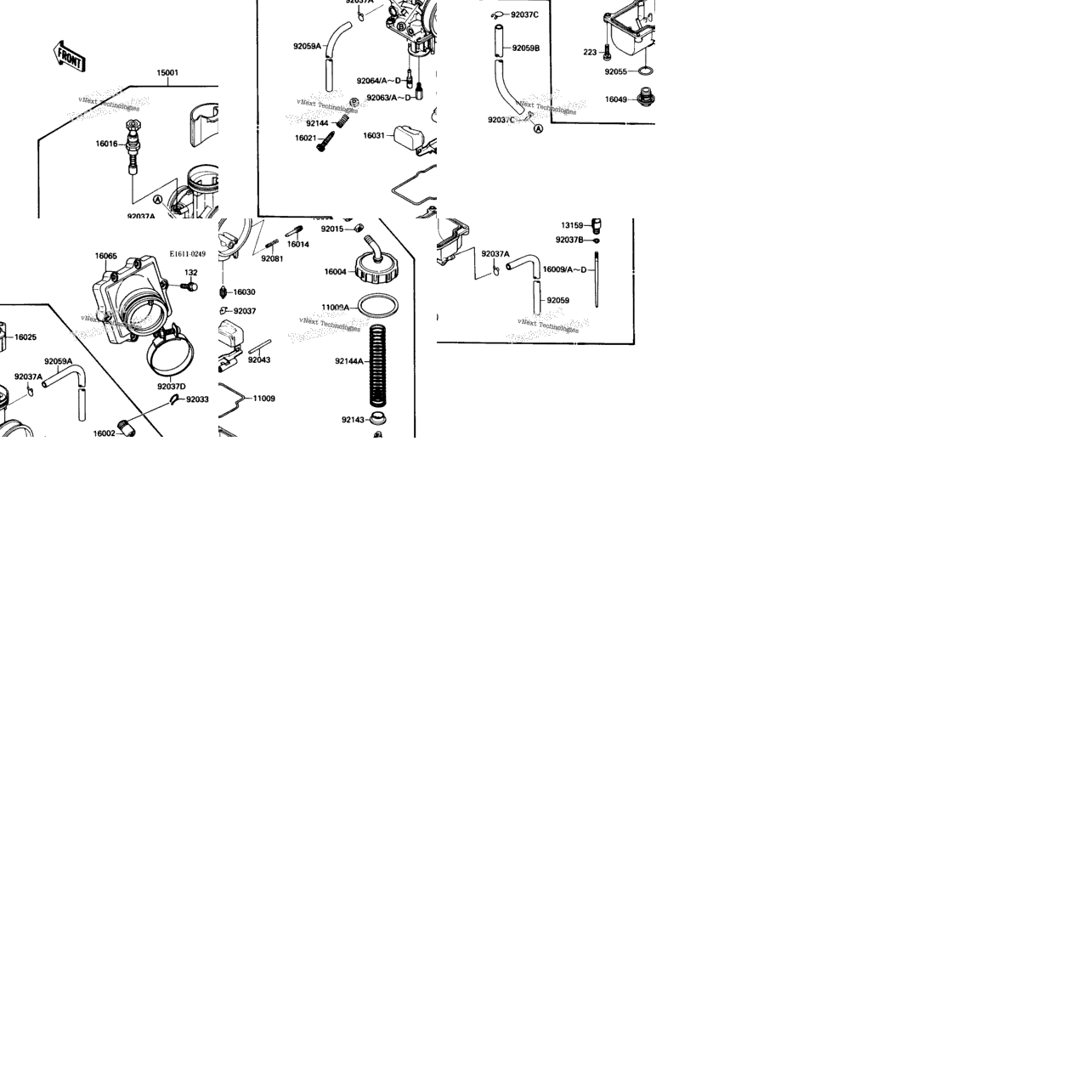 Carburetor (Kxf250-A2)(Å004204)