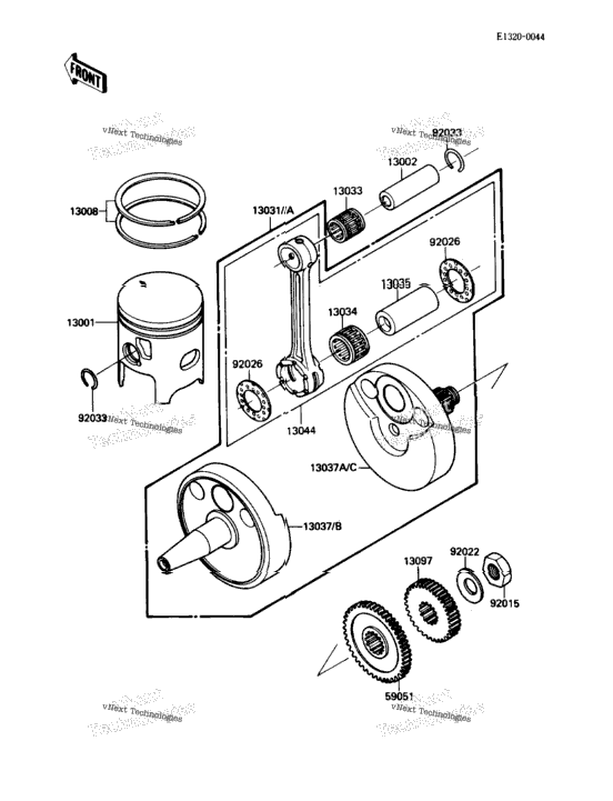 Crankshaft/Piston(S)