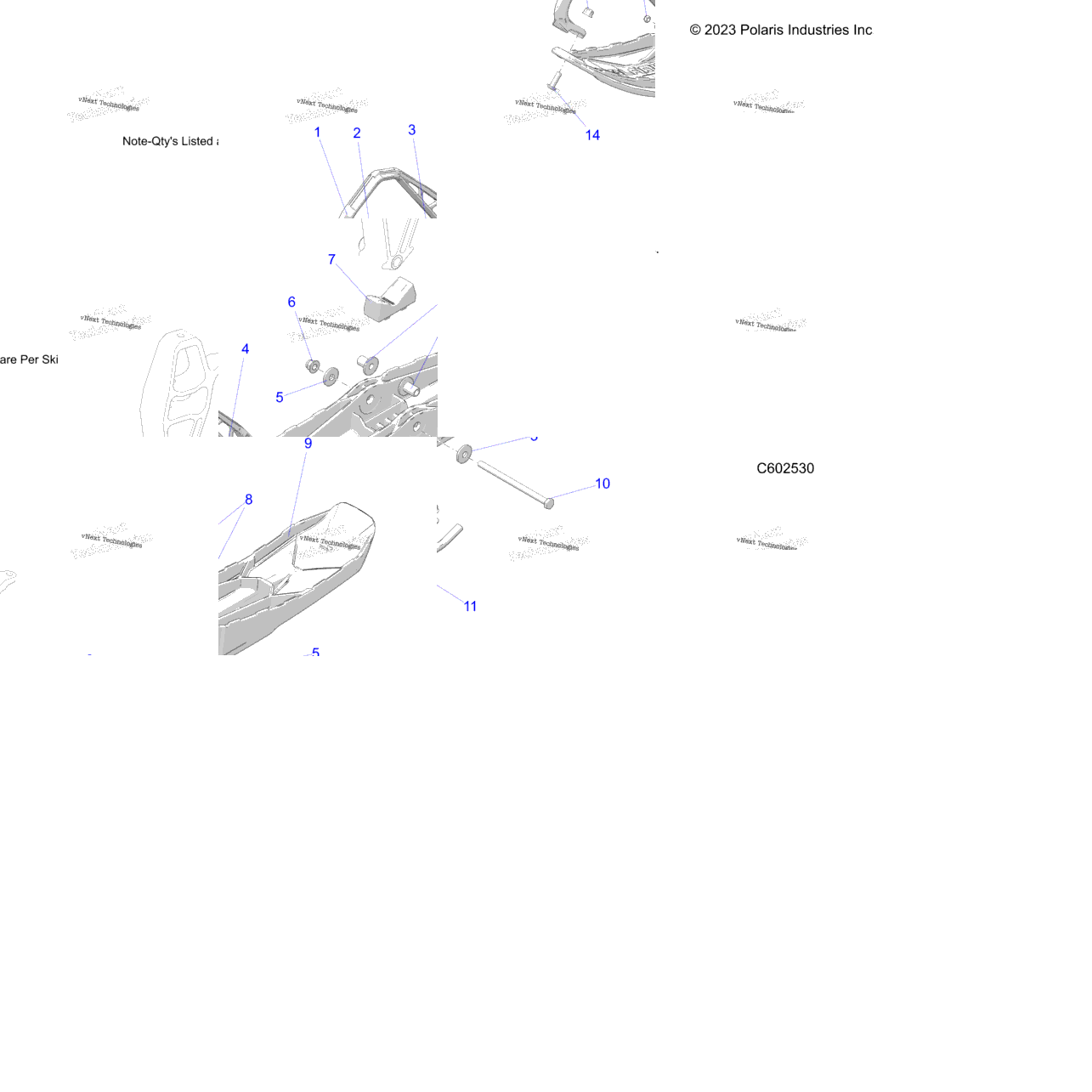 Steering, Ski Asm. S24tlb6rsl/6Rel