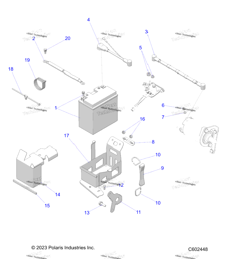 Electrical, Battery Box Asm