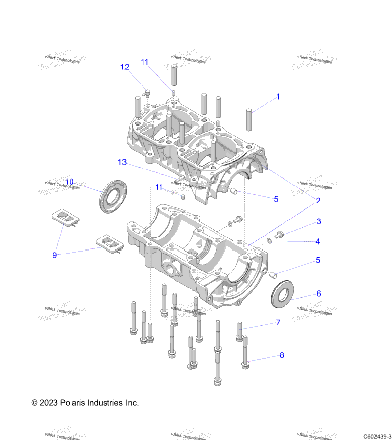 Engine, Crankcase