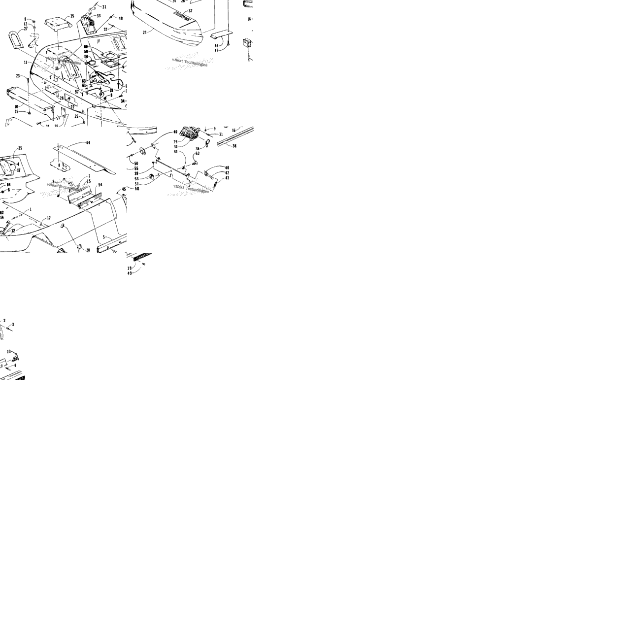 Belly Pan And Nose Cone Assemblies