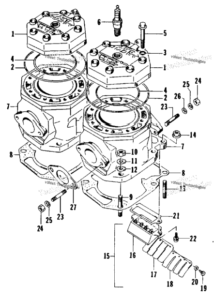 Cylinder And Head Assembly