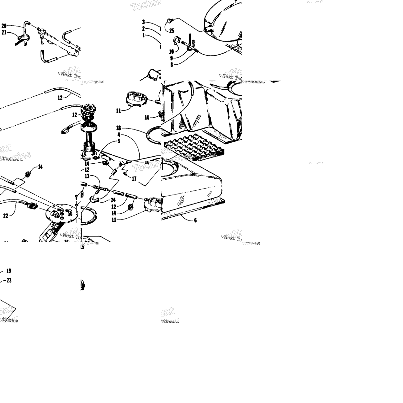 Gas Tank And Fuel Pump Assembly