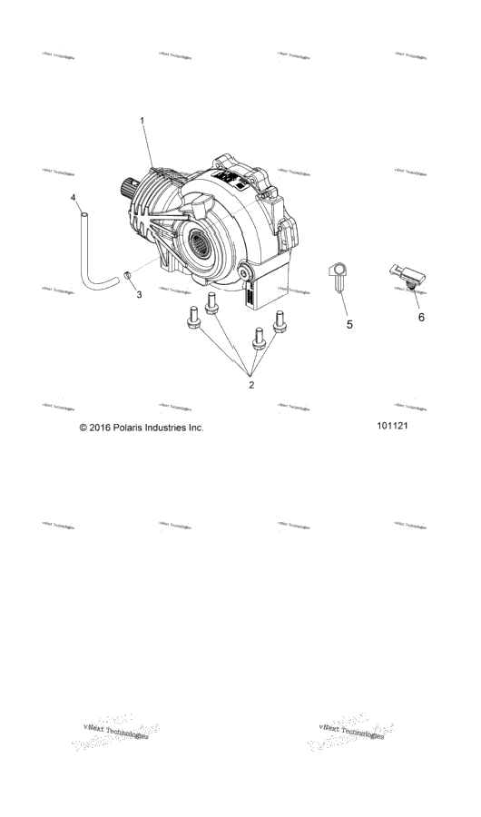 Drive Train, Front Gearcase Mounting