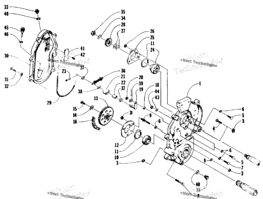Drive/Dropcase Assembly