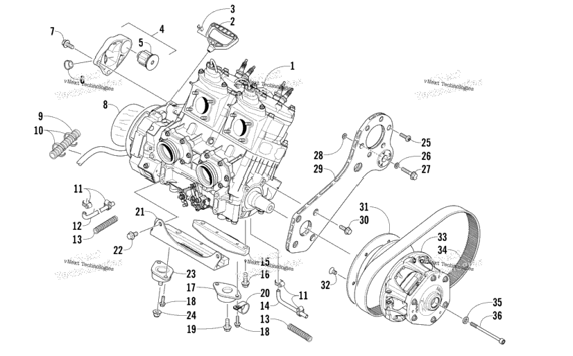 Engine And Related Parts