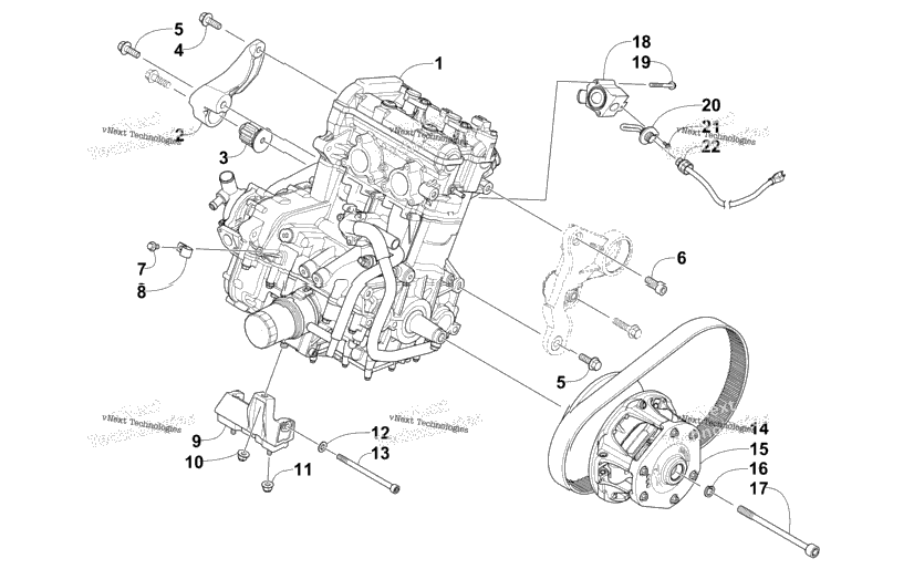 Engine And Related Parts