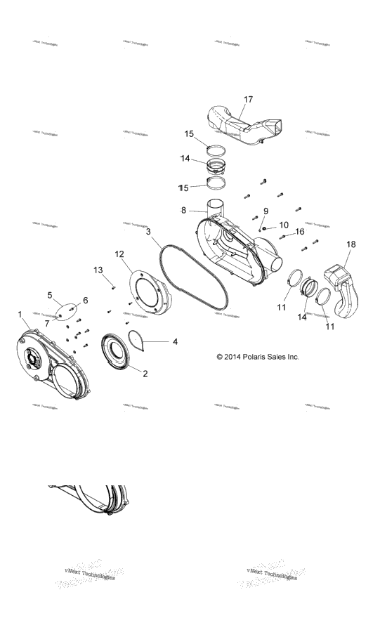 Body, Clutch Cover