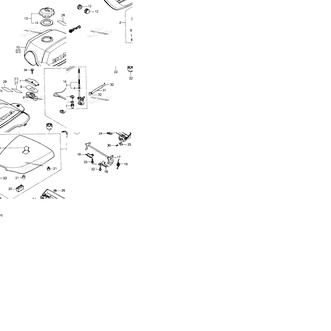 Fuel Tank + Seat