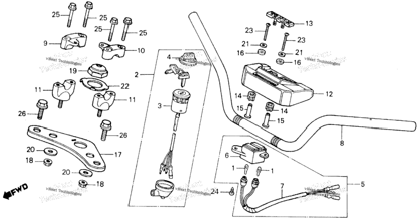 Handlebar + Top Bridge