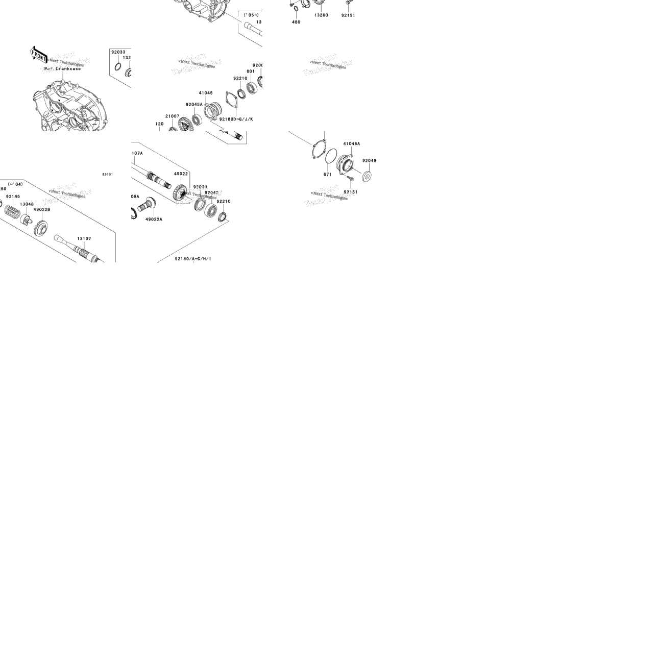 Front Bevel Gear