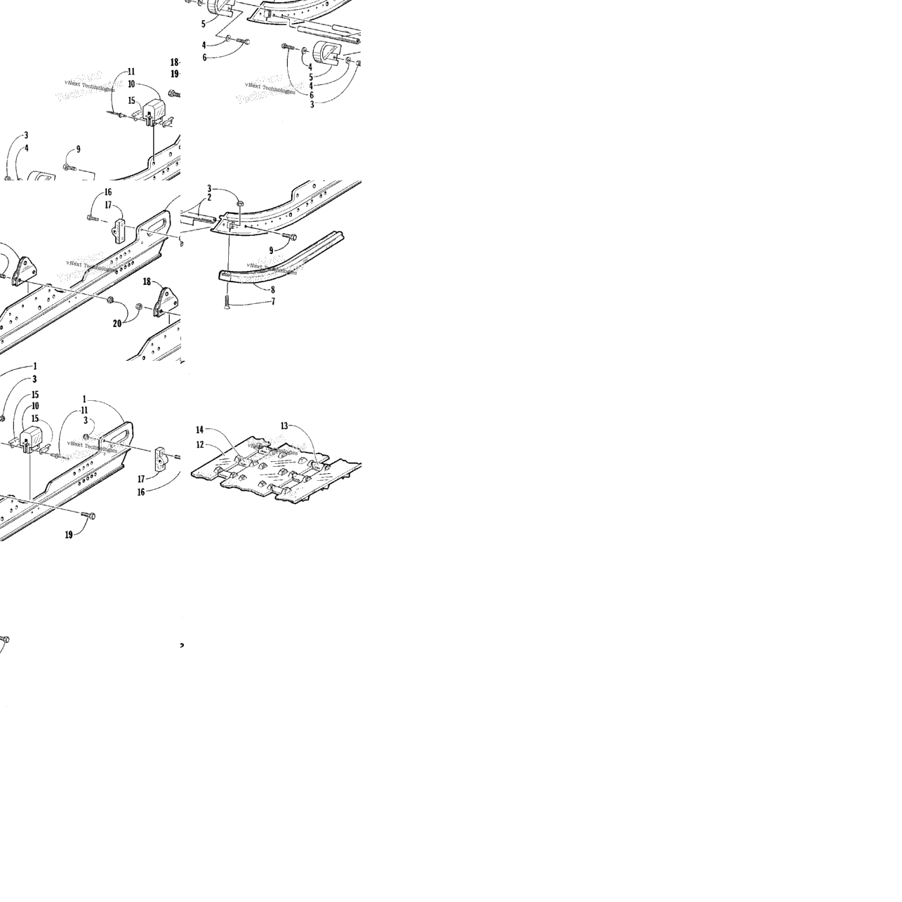 Slide Railtrack Assembly