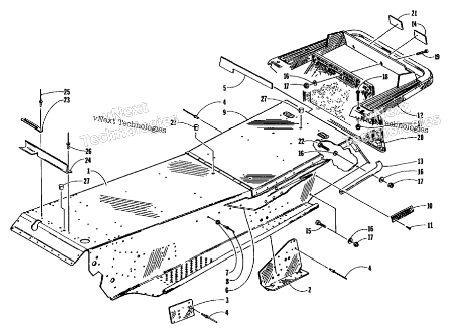 Tunnel And Rear Bumper