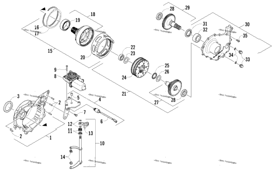 Gearcase Assembly
