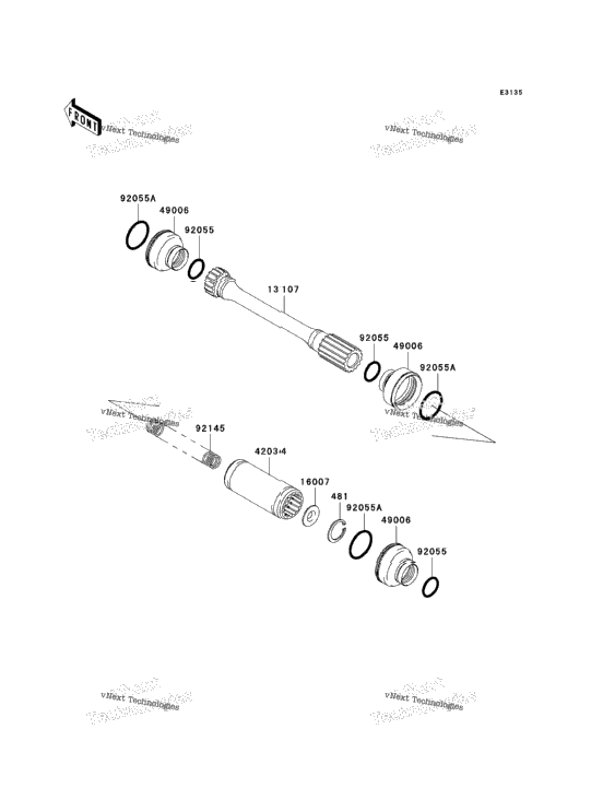 Drive Shaft-Propeller
