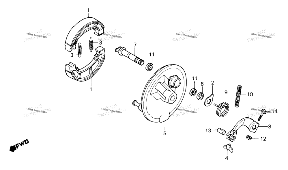 Front Brake Panel