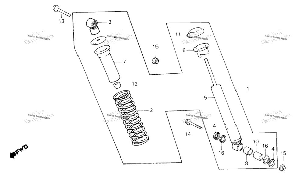 Rear Shock Absorber