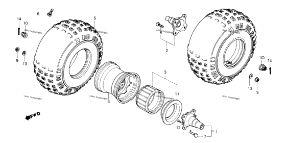 Rear Wheel 85