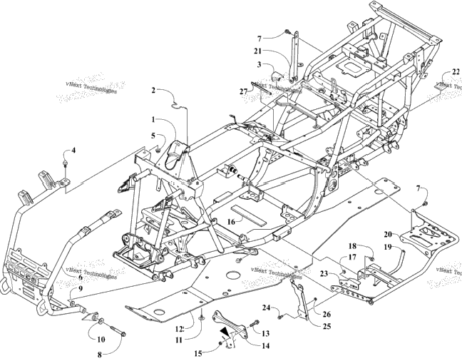 Frame And Related Parts