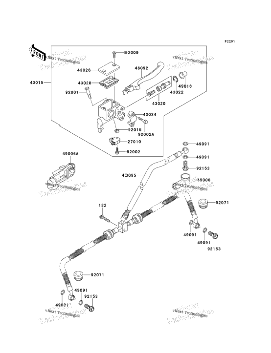 Front Master Cylinder