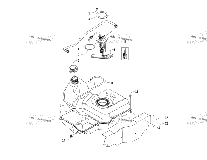 Gas Tank Assembly