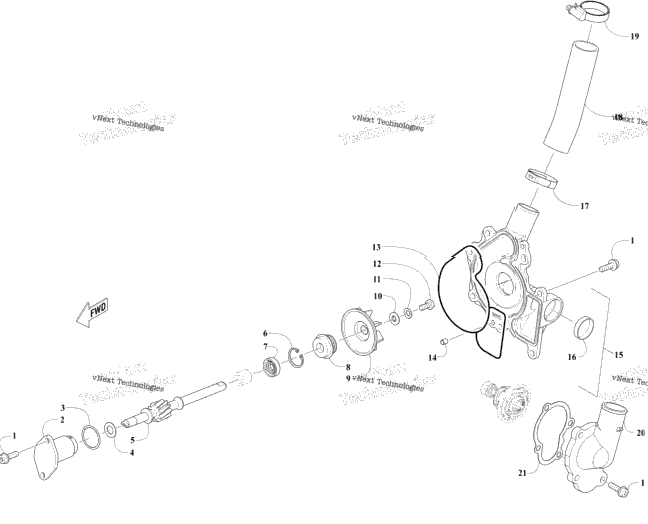 Water Pump Assembly