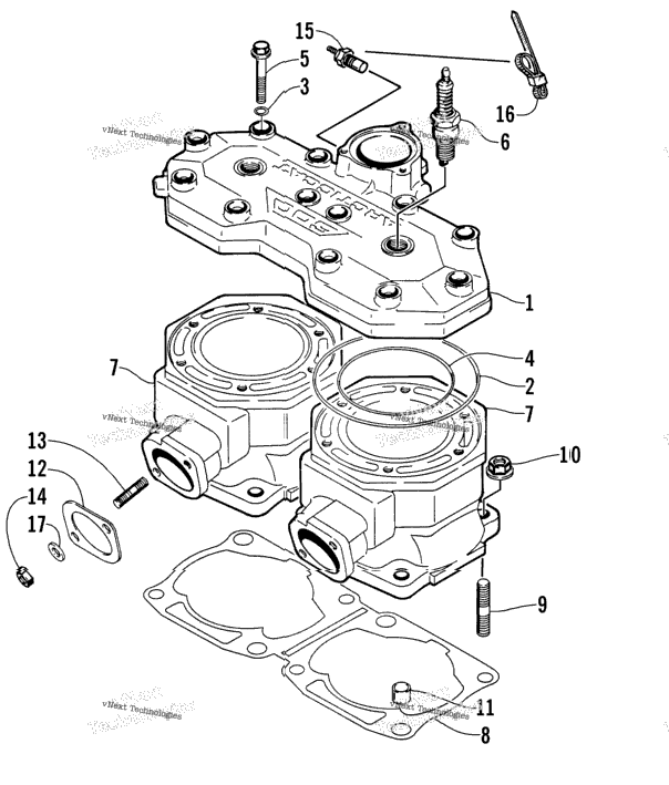 Cylinder And Head Assembly