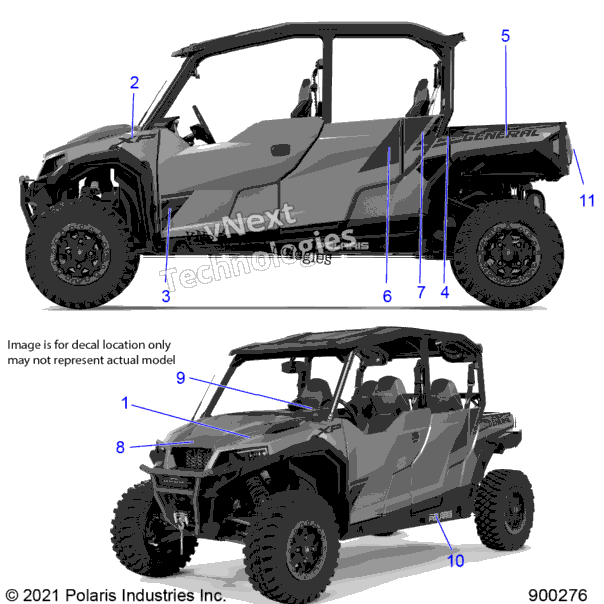 Body, Decals