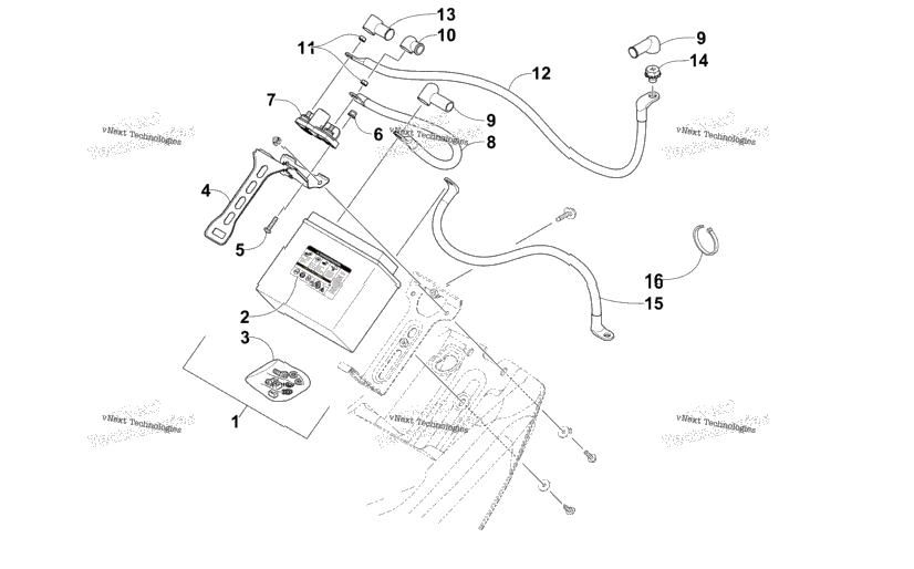 Battery And Tray Assembly