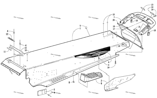 Tunnel And Rear Bumper