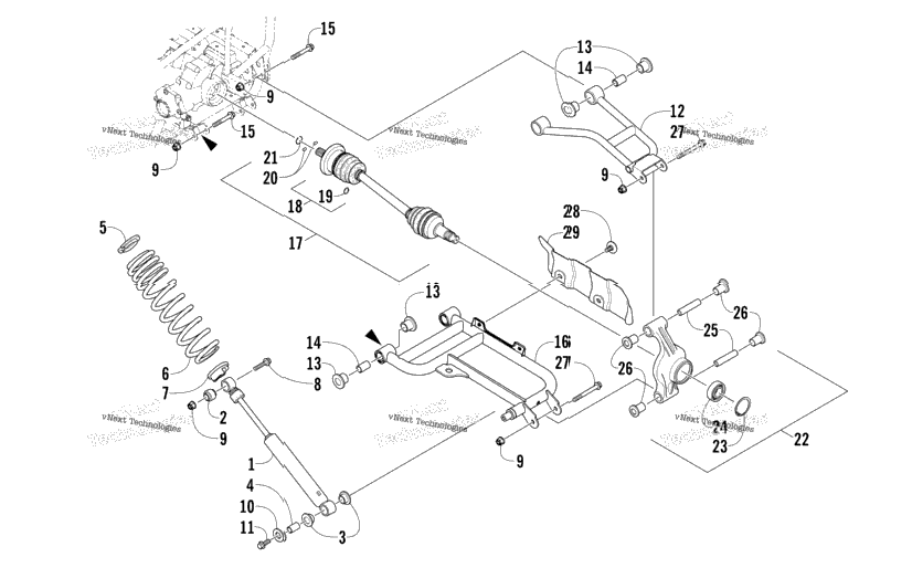Rear Suspension Assembly