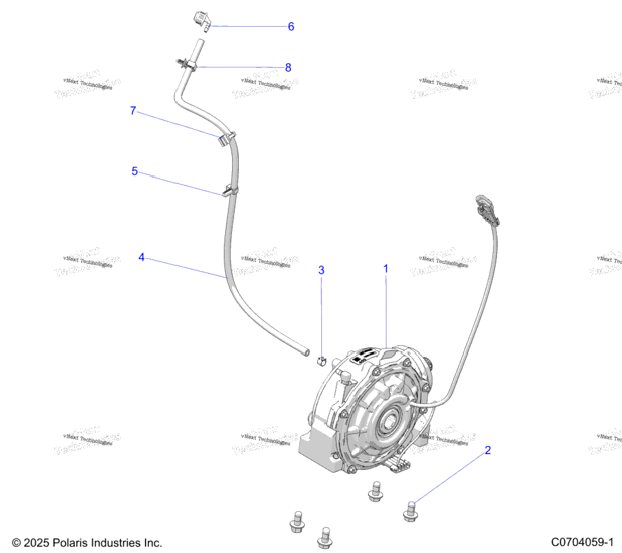 Drive Train, Front Gearcase Mounting