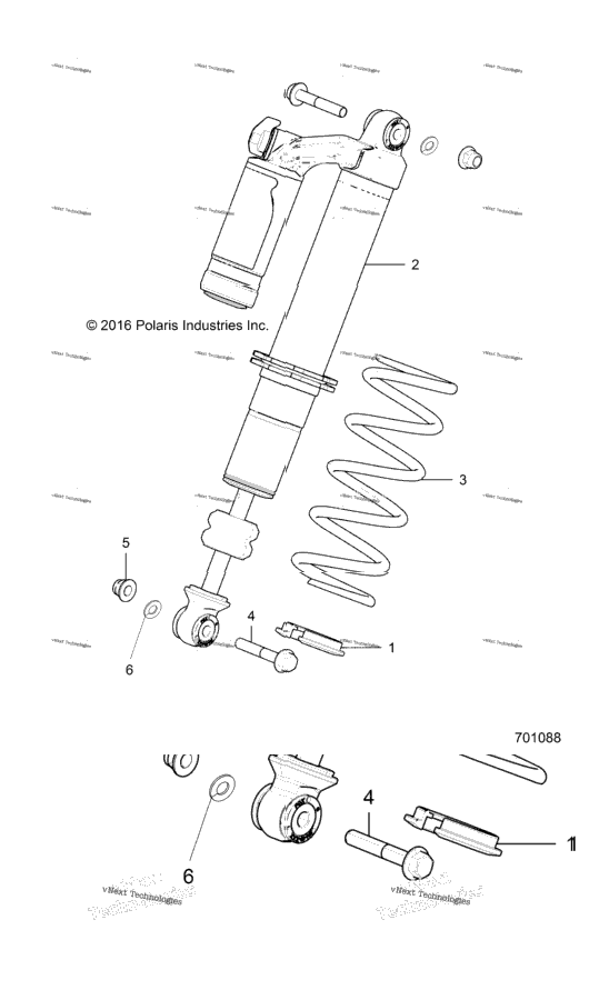 Suspension, Front Shock Mounting