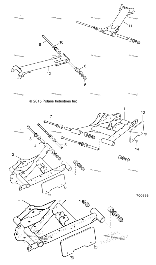Suspension, Rear Control Arms