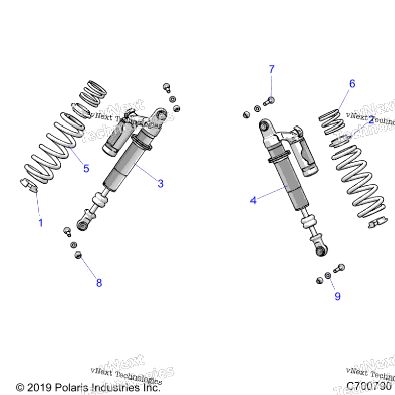 Suspension, Rear Shock Mounting