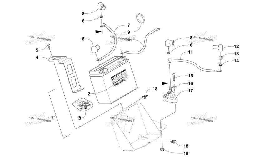 Battery And Tray Assembly