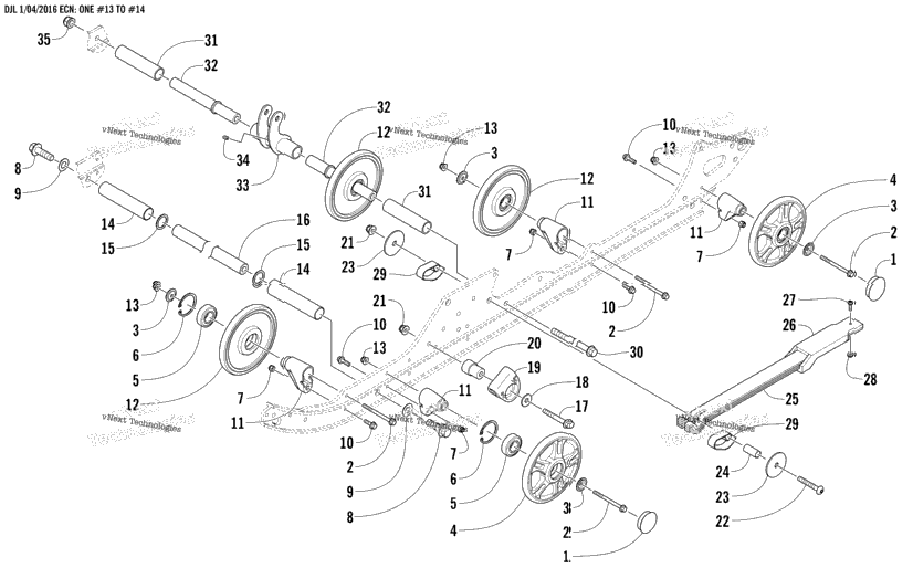 Idler Wheel Assembly