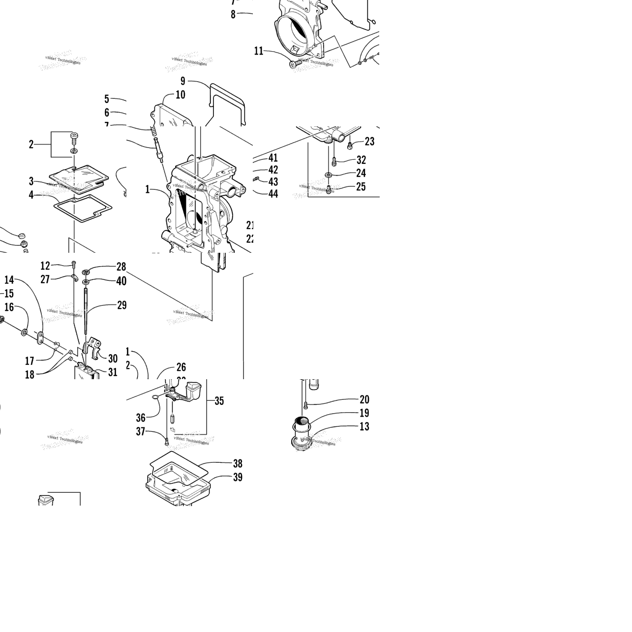 Carburetor - Internal Parts