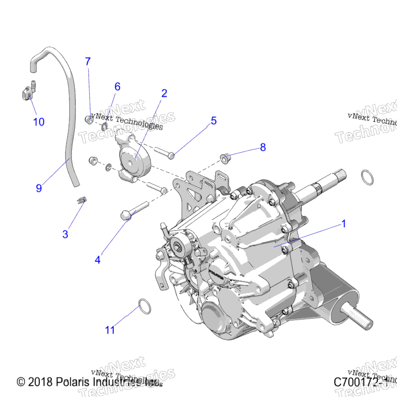 Drive Train, Main Gearcase Mounting