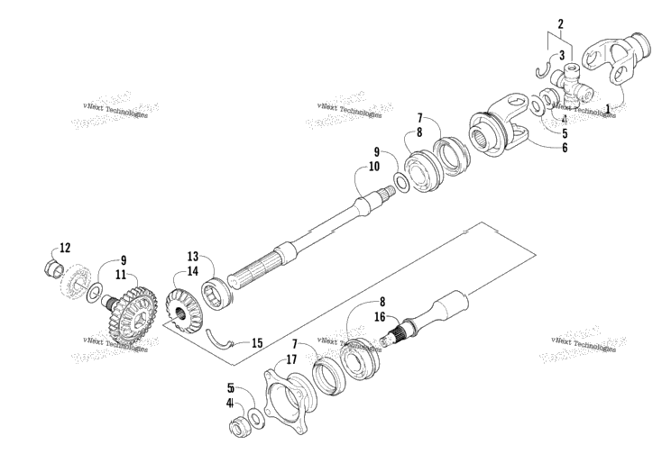Secondary Drive Assembly