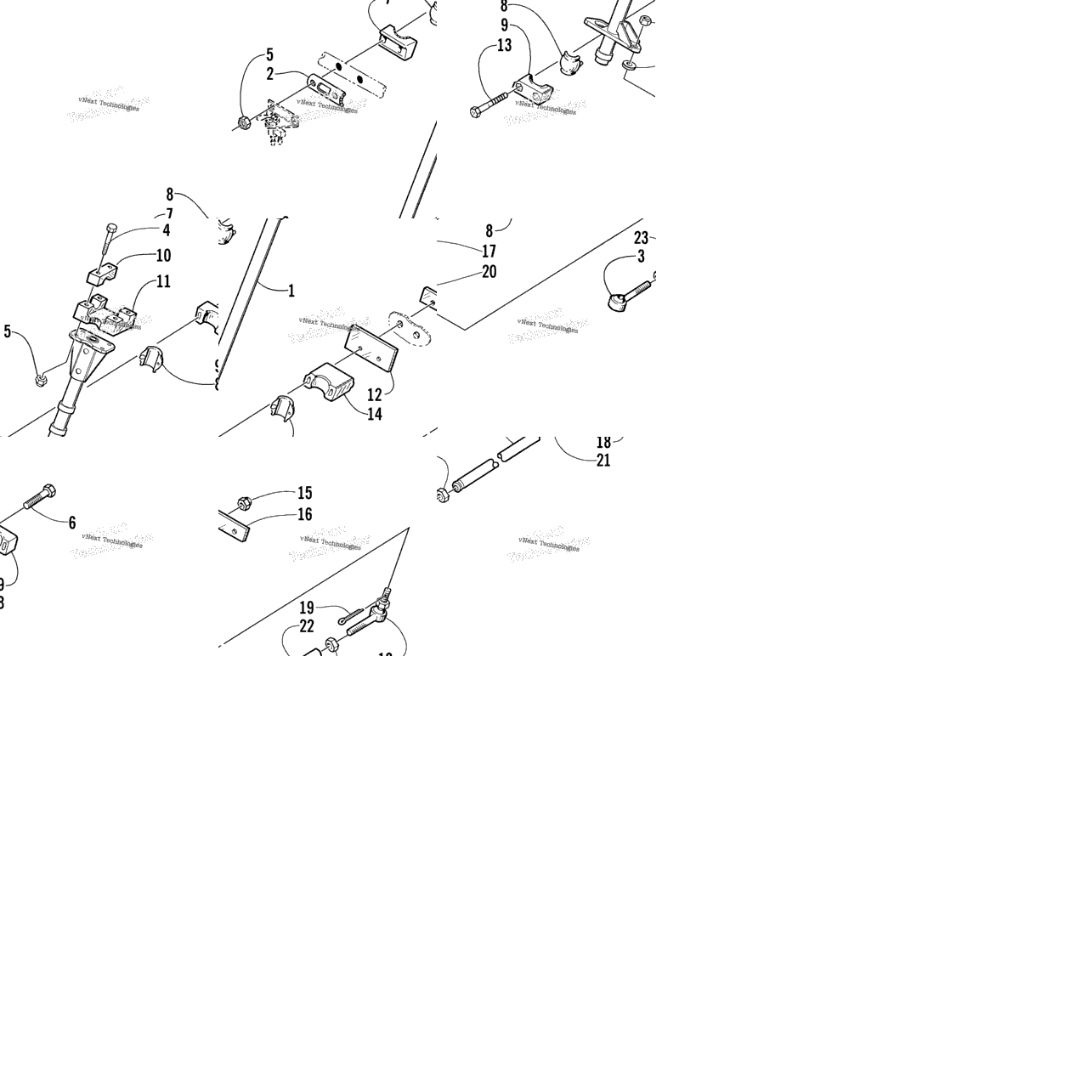 Steering Post Assembly