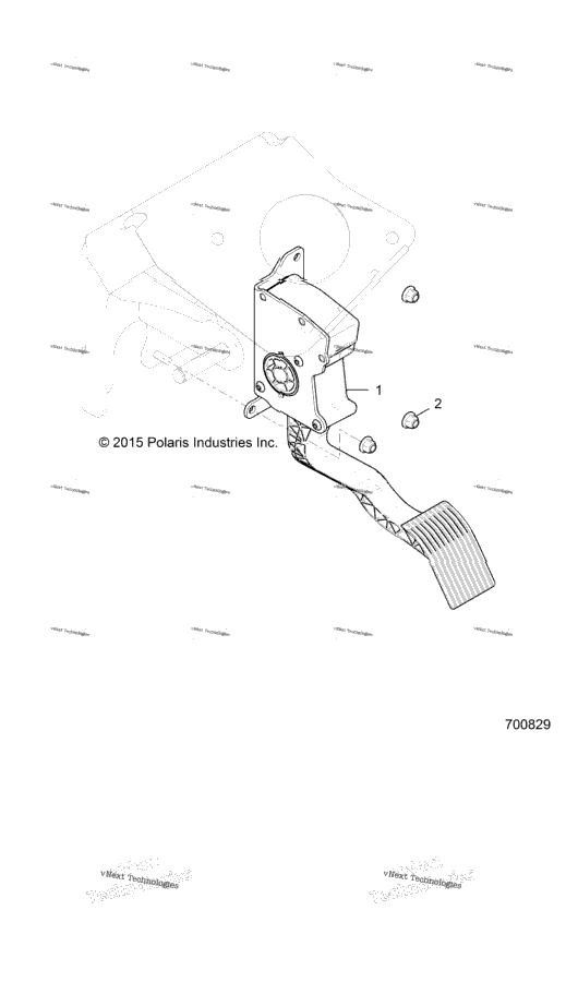 Engine, Throttle Pedal
