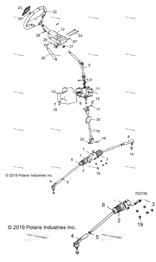 Steering, Steering Asm