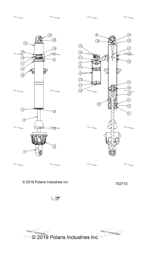 Suspension, Front Shock Internals
