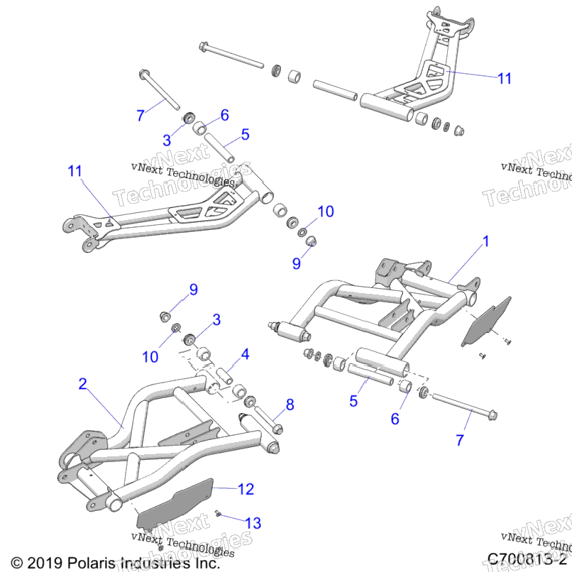 Suspension, Rear Control Arms